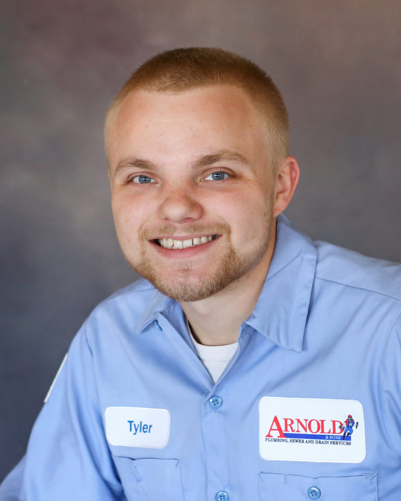 Tyler Nelson — Peoria, IL — Arnold & Sons Plumbing Sewer & Drain Services