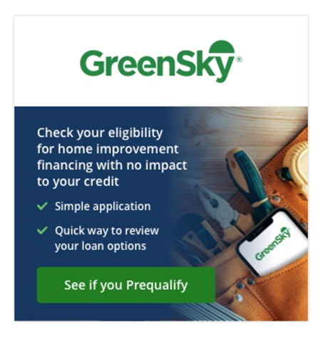 green sky button